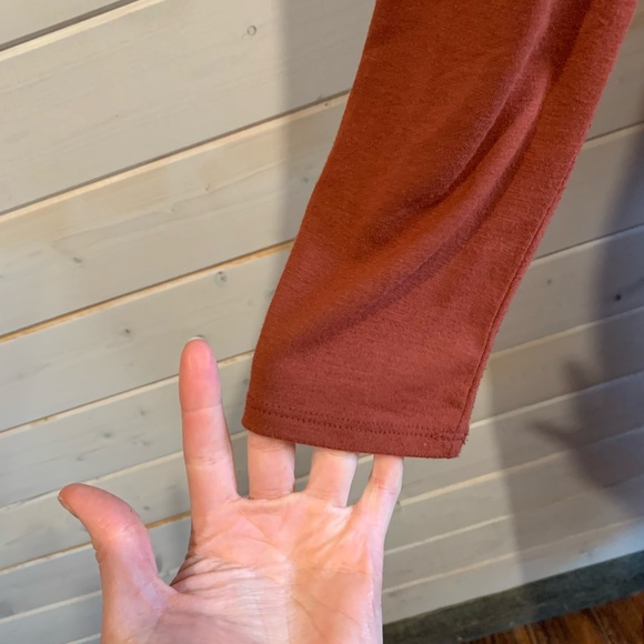 Zenana Premium | Rusty Orange Duster Cardigan - Picture 3 of 7